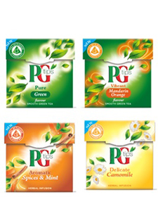 PG Tips targets green and herbal tea market with new range New growth market