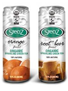Steaz Sparkling drinks