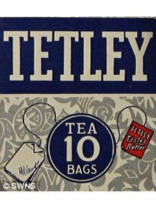 Tetley's tea bag