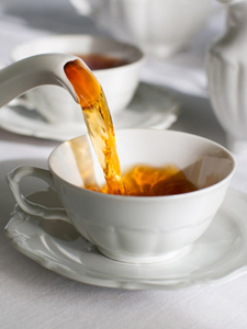 Tea making is psychologically soothing