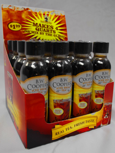 Cooper Tea launches iced tea concentrate in mini-bottles Small, yet powerful