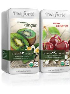 Herbal relaxation line launched by Tea Forte Spa in a cup