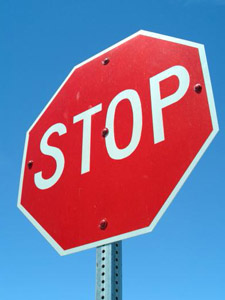 Stern warning