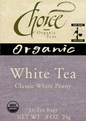 Choice Organic's Fair Trade White Choice Organic White Tea